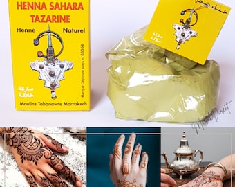 Organic Red Henna Powder – Moroccan Body Art, Hair Color (100g)