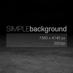 Dark room with concrete floors and soft lights.