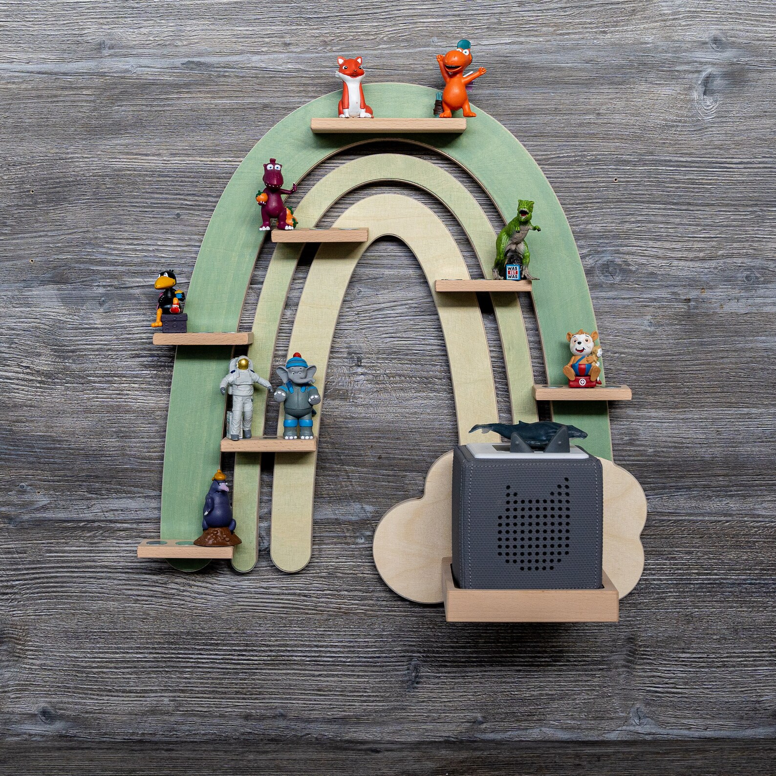 Xozoyo Tonie Regal - Magnetisches Aufbewahrungssystem Für 25-40 Figuren