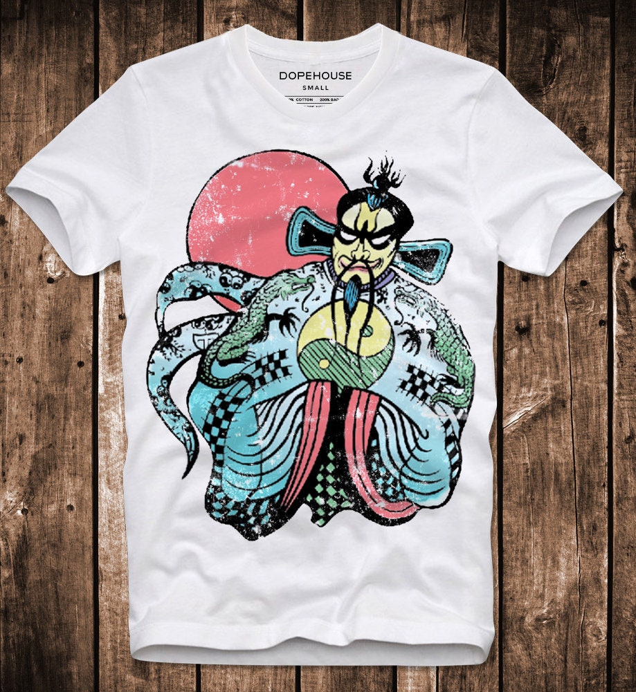 T Shirt Jack Burton Big Trouble In Little China Fu Man Chu Etsy Singapore