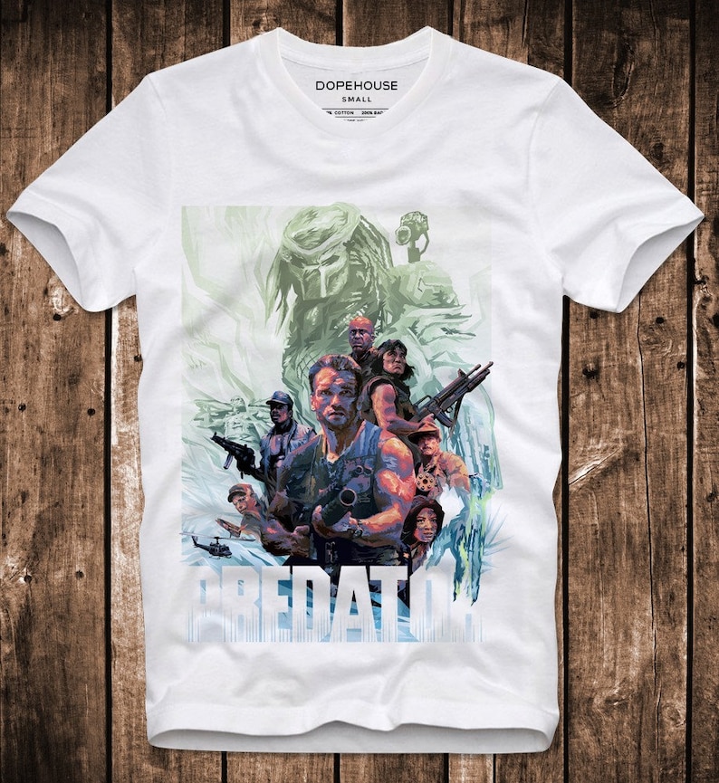 arnold schwarzenegger predator t shirt