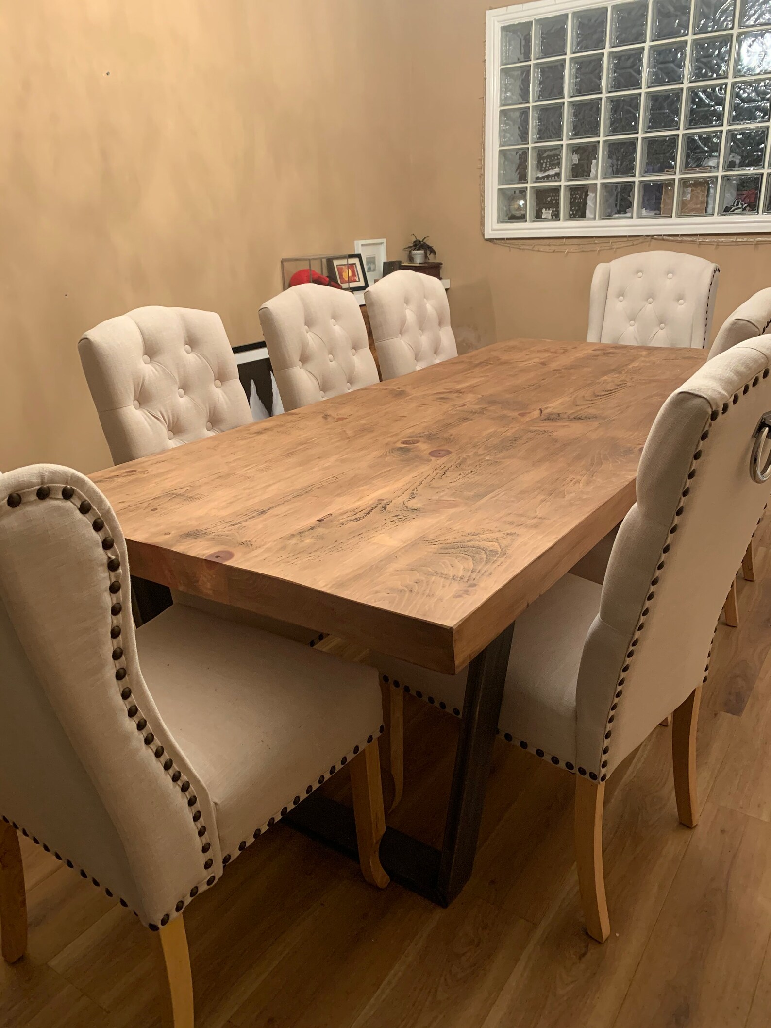Extra large dining table 100 Handmade at 2.4m long x 1.2m Etsy