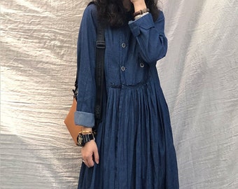 Etsy denim dress clearance
