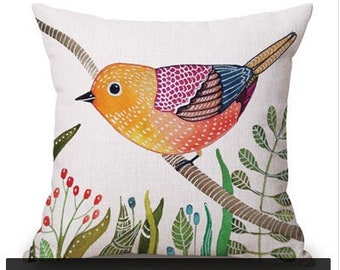 Little Bird Pillow Etsy