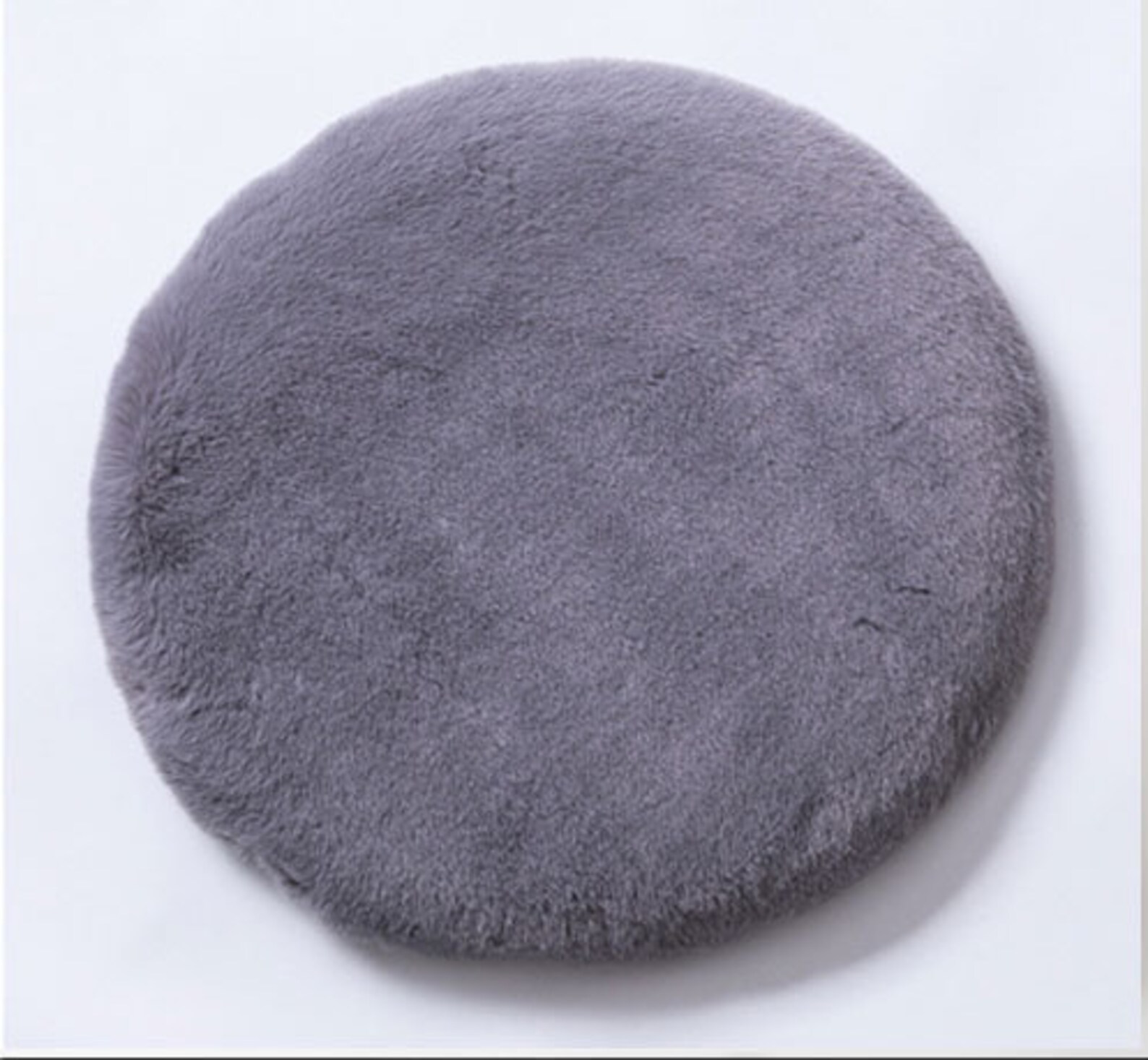 Faux Fur Chair Cushion Padkitchen Dining Chair Cushion Etsy