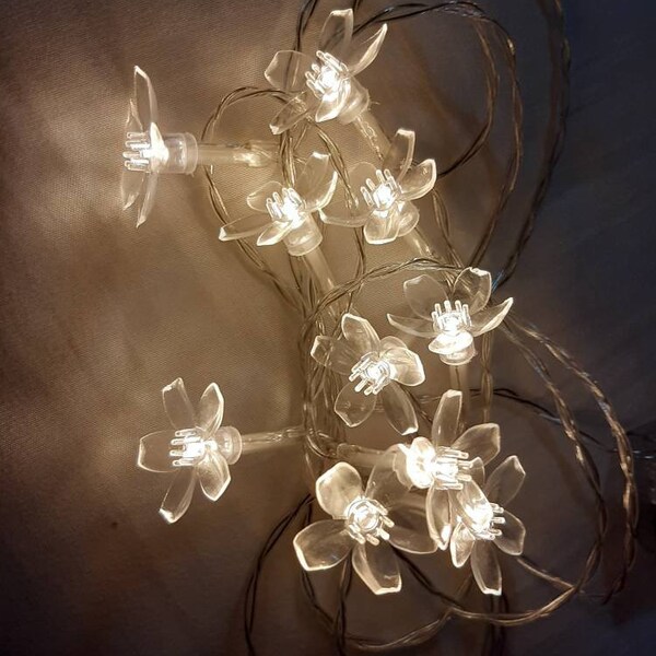 Flower String Lights Etsy