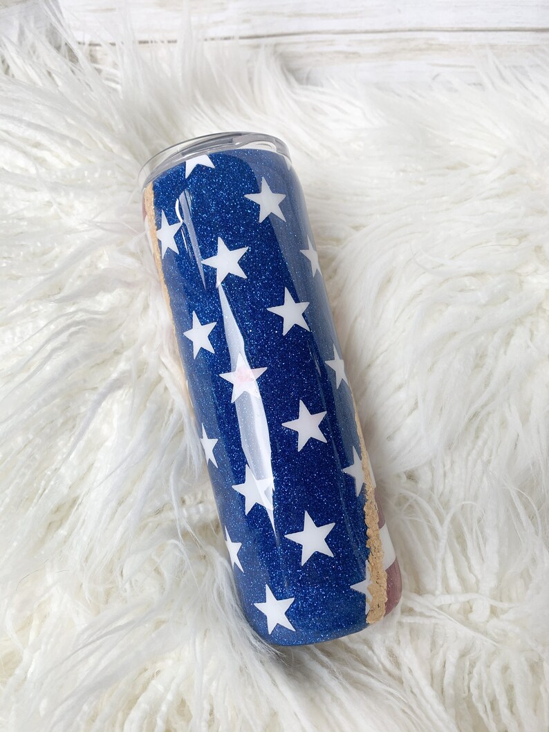Download American Flag Tumbler SVG Patriotic Tumbler | Etsy