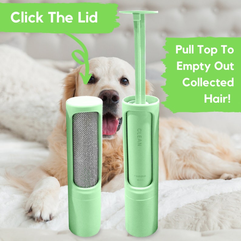 Pet Hair Roller Remover Remove Dog Hair From Sofas Clothes Etsy