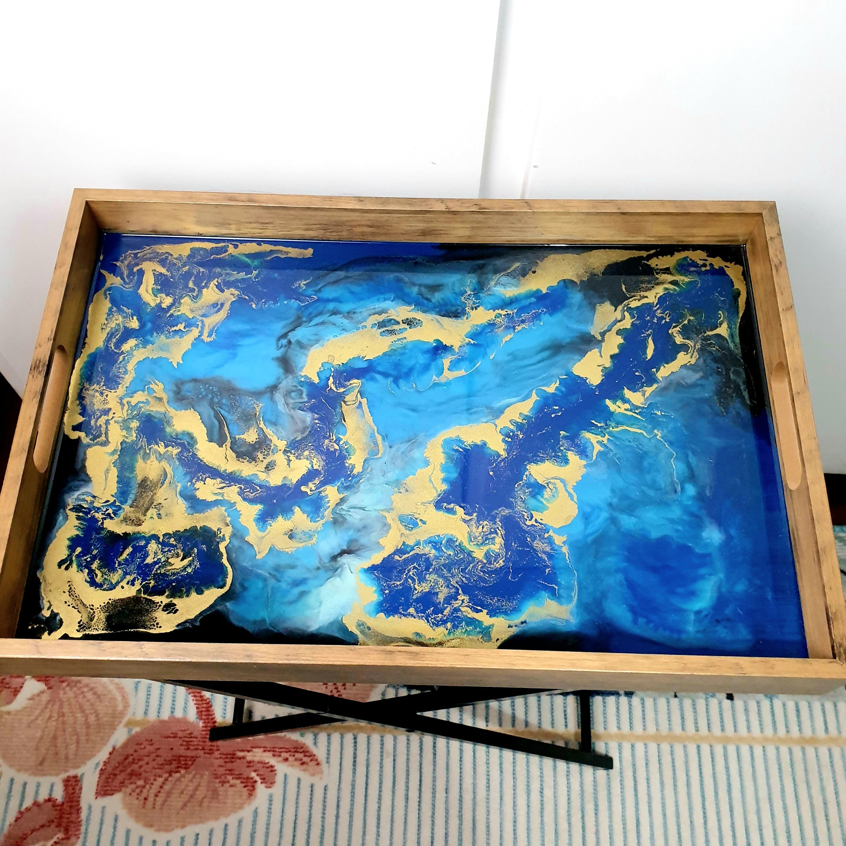 Convertible Coffee Table With Removable Wooden Tray Top & Etsy