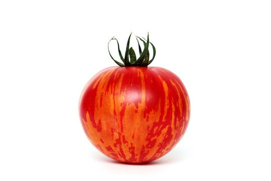 30 Semi Di Pomodoro Tigerella - Varietà Antica Inglese, Biologici, Non Ibridi, Da SemiSelvaggio Permacultura