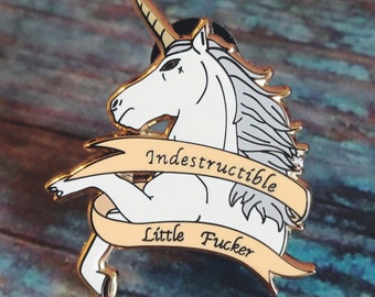 Our Flag Means Death, Izzy Hands Unicorn Enamel Pin, OFMD S2, Pins for Display, Queer Art Gifts