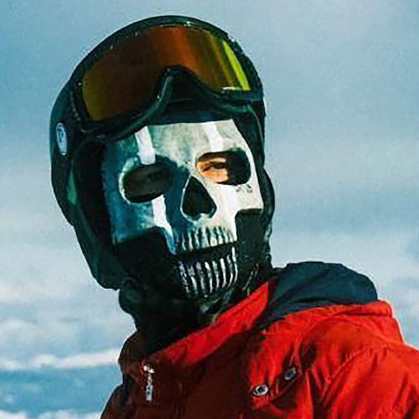 Ghost mask mw2 replica Etsy.de