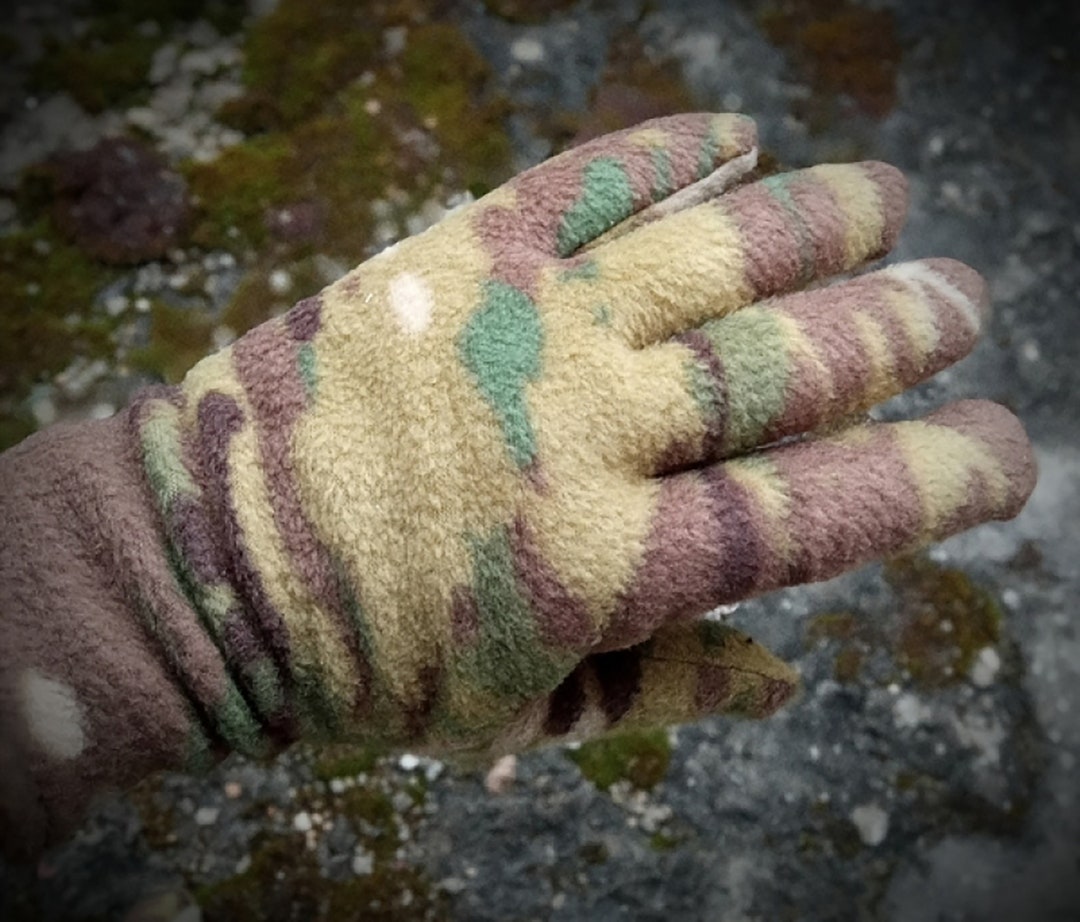 Ukrainian Army Fleece Gloves Waterproof Tactical Mittens Etsy
