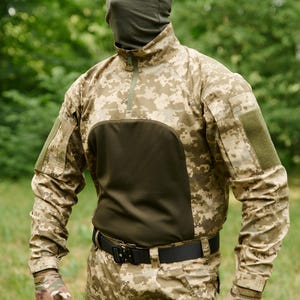 Tactical Camo Shirts, Ukraine Combat Uniform UBACS, Mens Army clothing, custom tactical clothing, Original modern military camouflage shirts