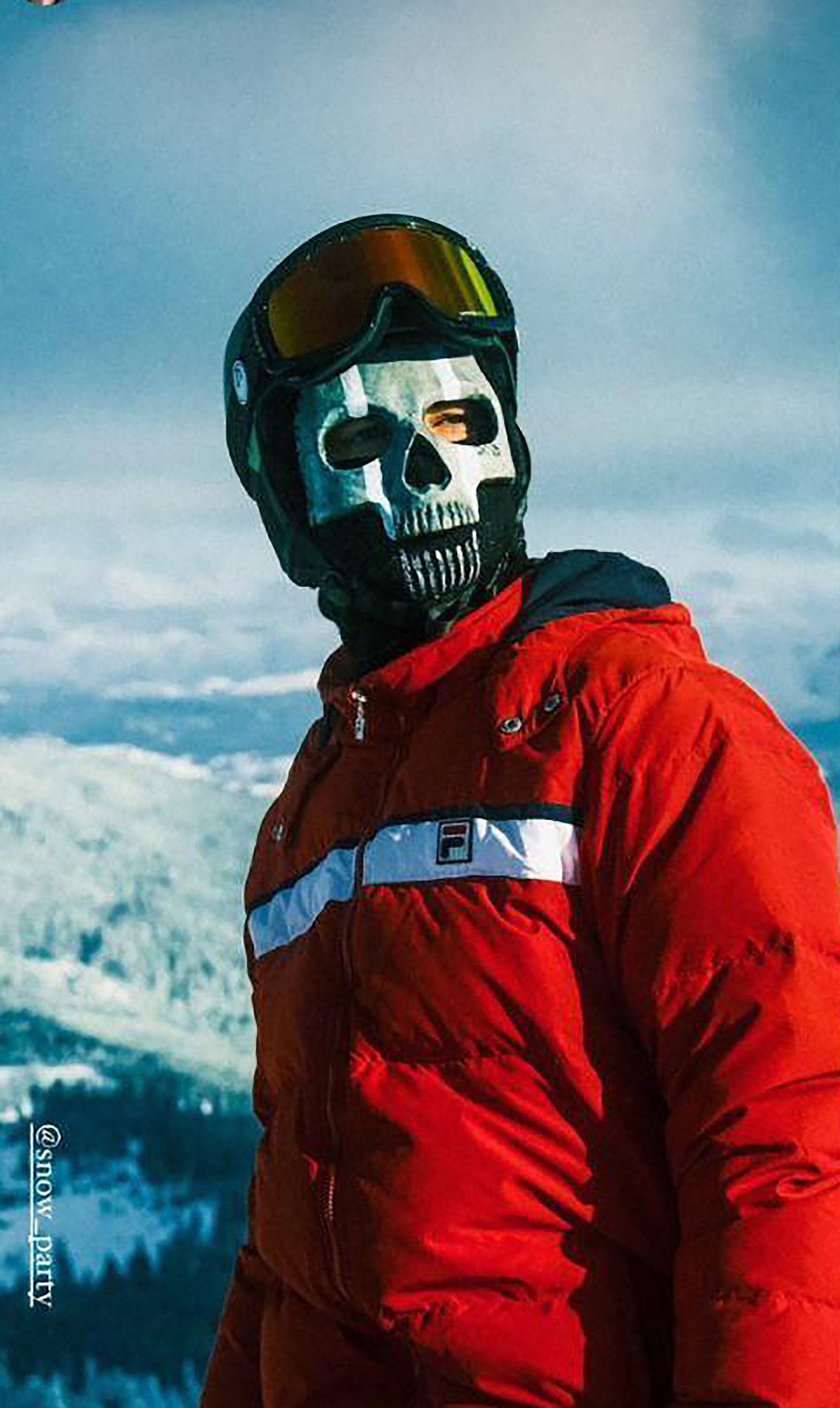 MWII GHOST FACE MASK – Ghost Ski Mask