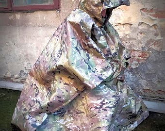 Military Thermal Masking Poncho – ANTI-THERMAL Anti-IR Stealth Cloak, Invisible to Thermal Cameras on Drones
