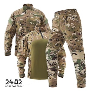 Military Uniform 3in1, Tactical Camo Combat Uniform, Army Summer Clothing Set, Military Fatigues, Ukraine Field Uniform, Soldier Battledress