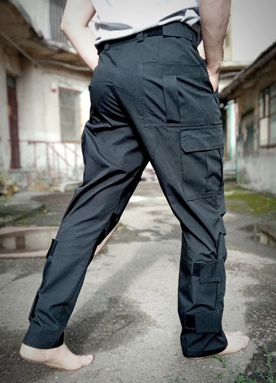 Plus Black Camo Cargo Pants | Plus Size | PrettyLittleThing USA