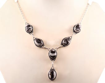 Collier Pendentif Morganite En Argent 925 – Fait Main, Pierre Créée Rose Pêche, 45 Cm
