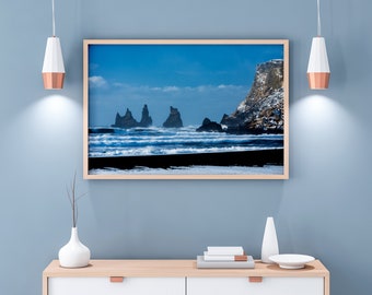 Landscape photography of Reynisdrangar in Iceland