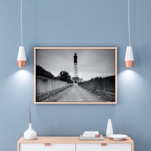 Fotografía del faro Ile de Sein en Bretaña