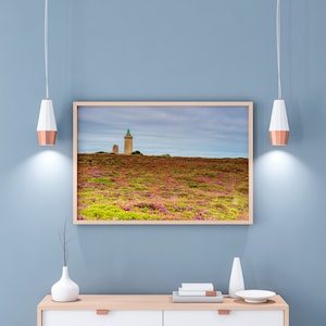 Fotografía del faro de Cap Fréhel en Bretaña