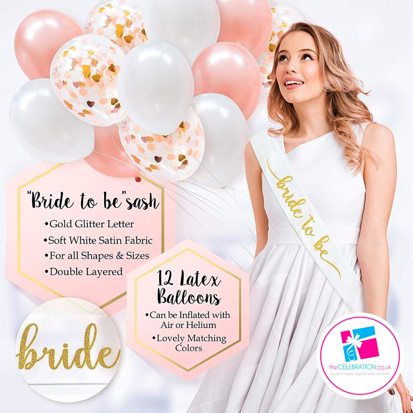 Hen Party Decorations Kit Gold Glitter Hen Party Kit Hen Etsy