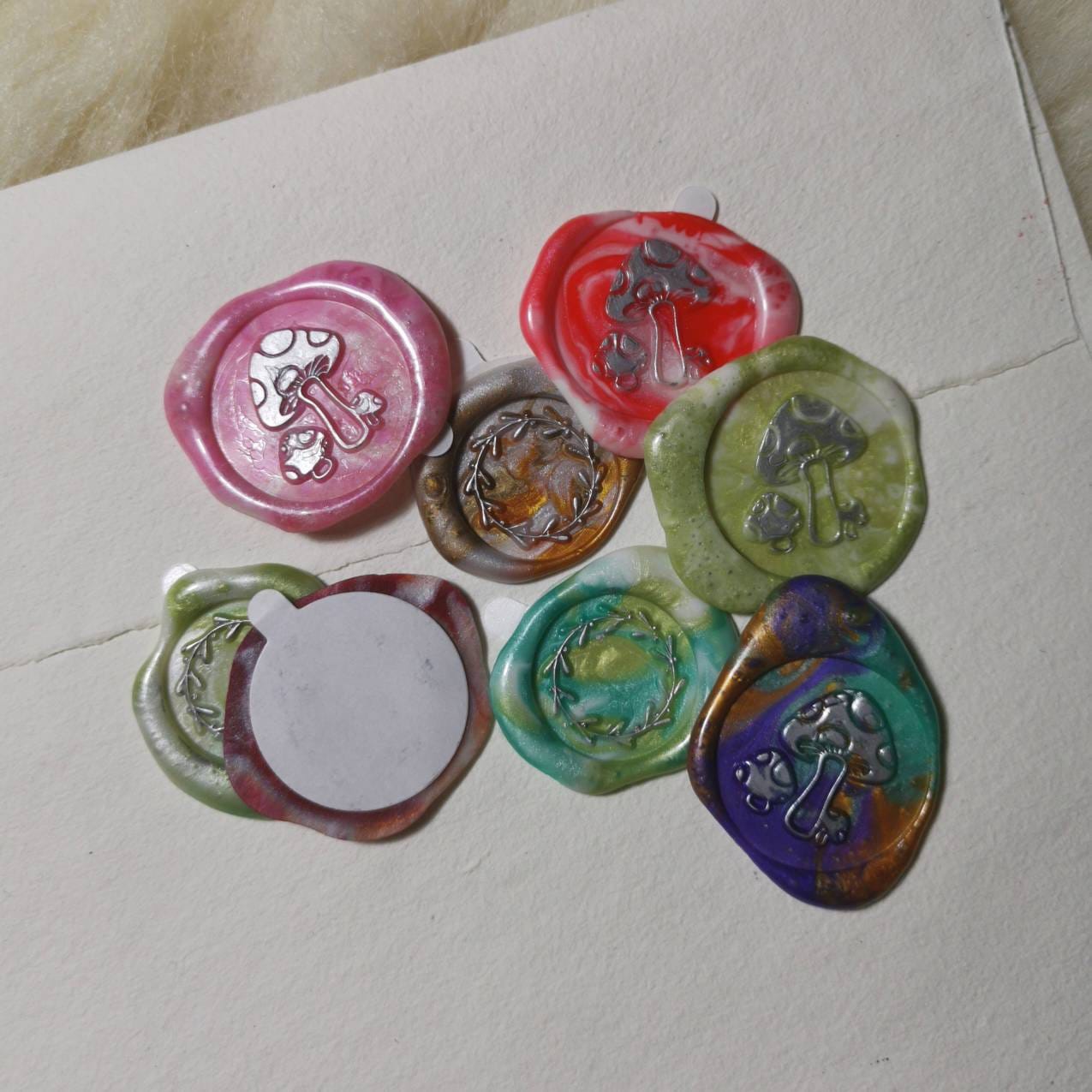 Self Adhesive Wax Seals Set of 6 Etsy