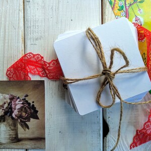 Papieren tegel 100% katoen - Artist Blank Cotton Cards - FABRIANO ARTISTICO - Tekenpapier - Papieren aquarel