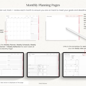 2024 Digital Planner, Dated Planner, 2024 Year Journal, Weekly Planner, Daily Planner, GoodNotes Planner, Notability Planner, iPad Planner image 5