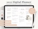 2022 Digital Planner - Horizontal Dated Planner, 2022 Year Planner, GoodNotes Planner, Notability Planner, Daily Planner, iPad Planner 