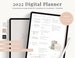 2022 Digital Planner PORTRAIT | Dated Digital Planner for Goodnotes, Notability, iPad Planner, 2022 Yearly Planner, Weekly and Daily Planner 
