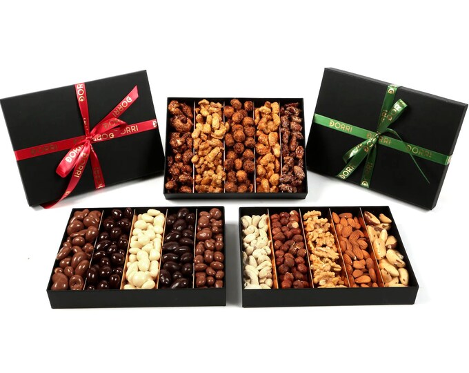 Homemade Dry Fruit & Snack Box by Opa Includes Custom Box Made to Order