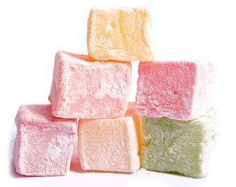 Turkish Delight Assortment | Handcrafted Delights in Various Flavours | Perfect Gift for Special Occasions (From 100g to 5kg)