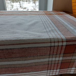 Vintage Finlayson Finland small square tablecloth , kitchen tablecloth , breakfast tablecloth, square table cover , Scandinavian (A7)