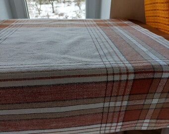 Vintage Finlayson Finland small square tablecloth , kitchen tablecloth , breakfast tablecloth, square table cover , Scandinavian (A7)