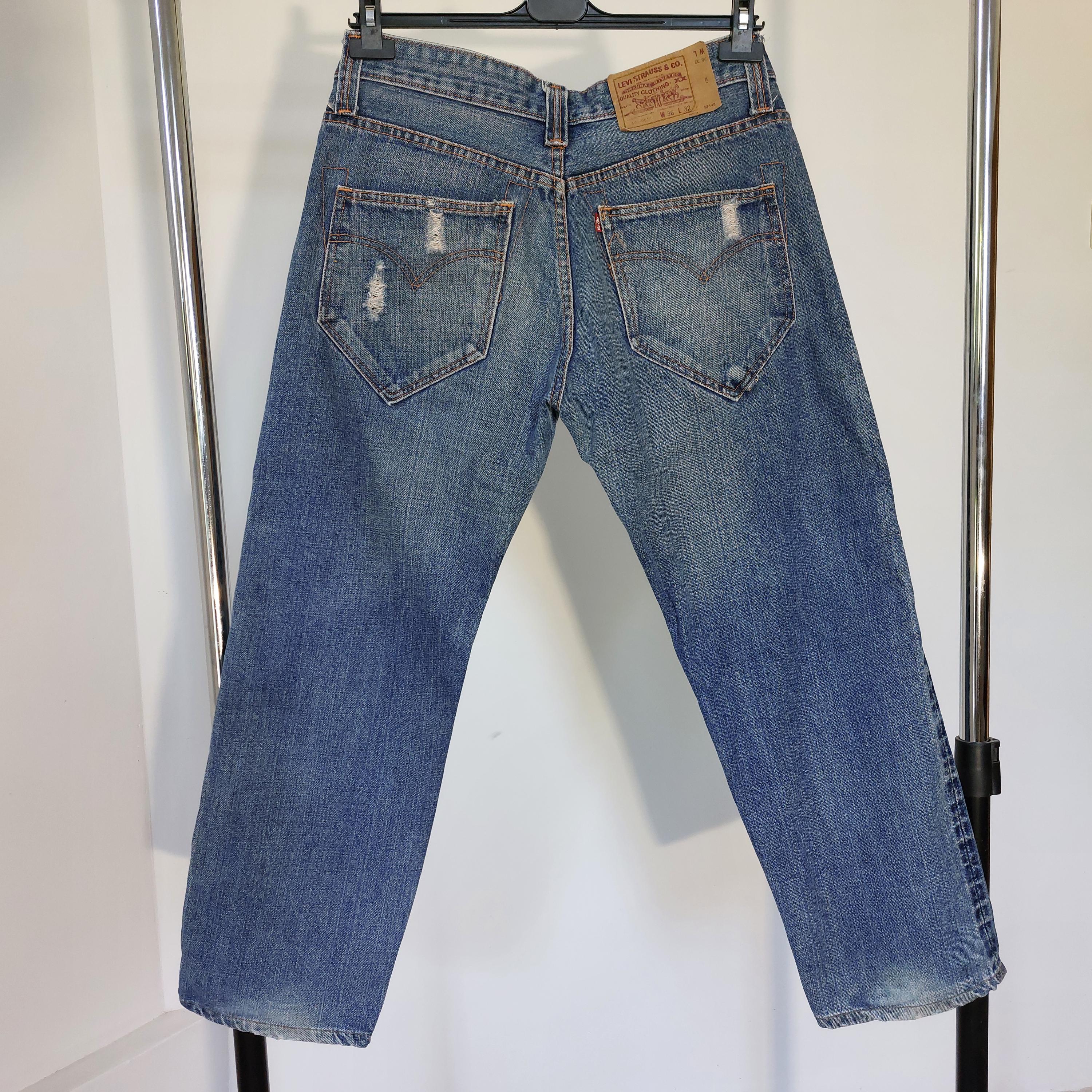 Vintage Levis 501 Jeans: 90s Big E Style, Made in USA, W36 L32 - Etsy