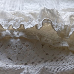 Cortina de cenefa vintage, cortina de cafetería vintage, cortina de cafetería de cocina (A11)