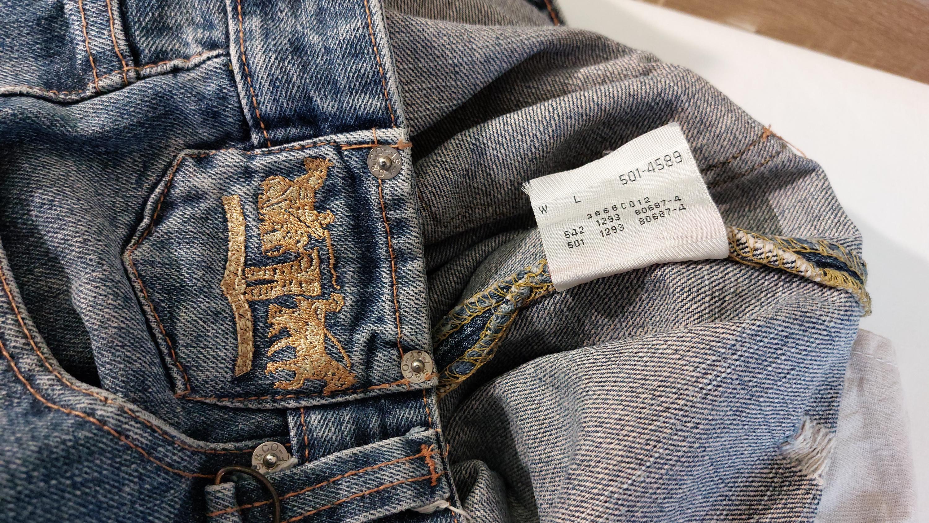 Vintage Levis 501 Jeans: 90s Big E Style, Made in USA, W36 L32 - Etsy