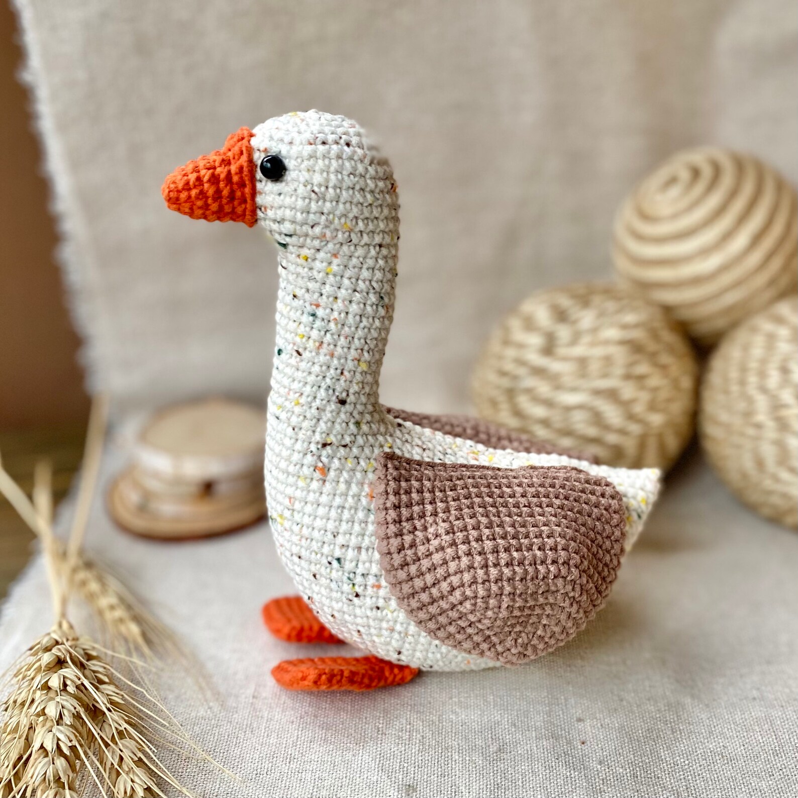 Goose crochet pattern. Amigurumi bird pattern. Amigurumi goose | Etsy