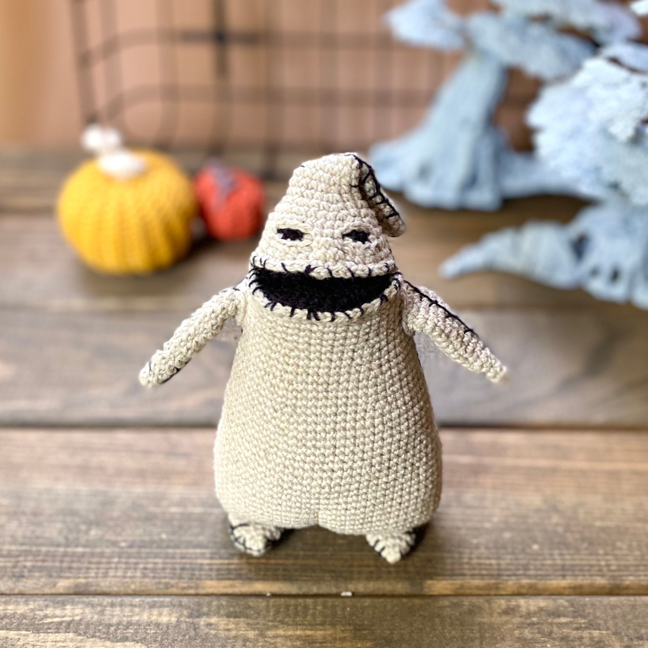 Oogie Boogie crochet pattern. Boogeyman pattern. Monster toy Etsy