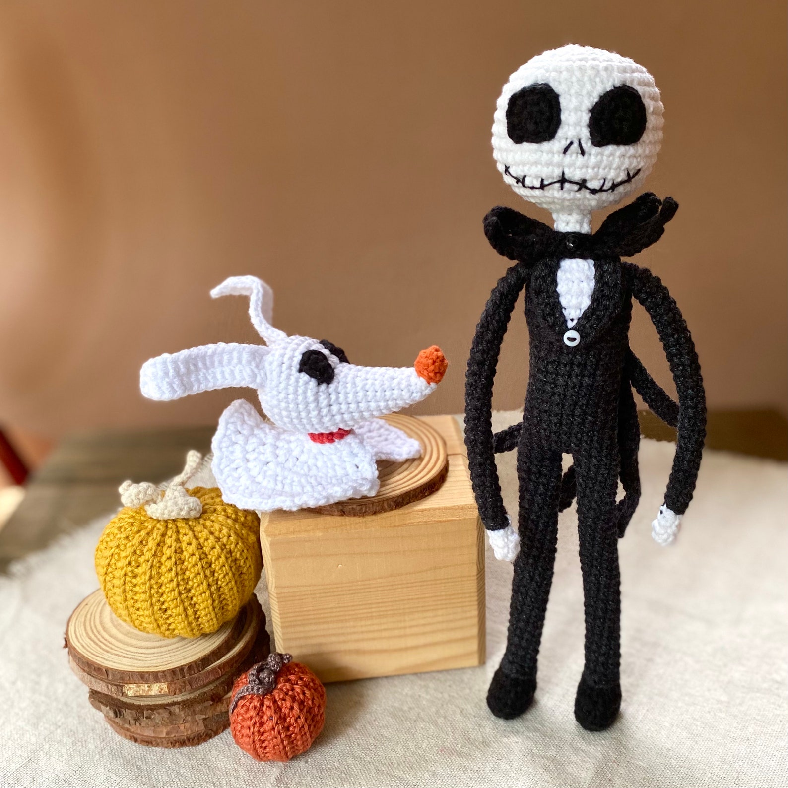 Zero crochet pattern. Dog Ghost pattern. Monster toy pattern. Etsy