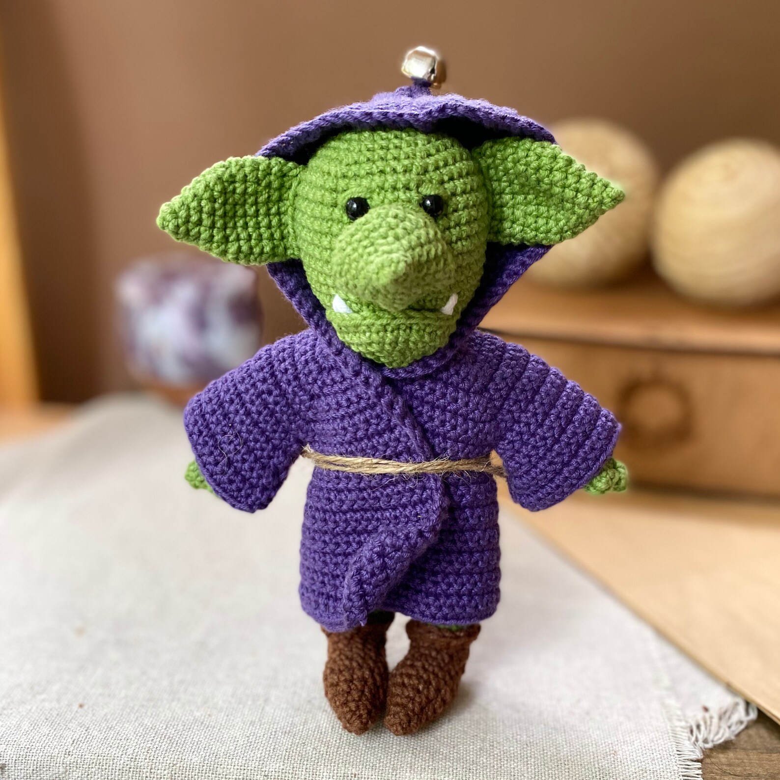 Goblin crochet pattern. Grot pattern. Monster toy pattern. Etsy