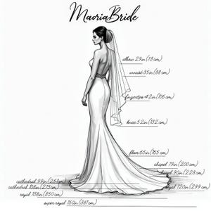 Minimalist Italian Tulle Wedding Veil: Classic Bridal Style Bild 6