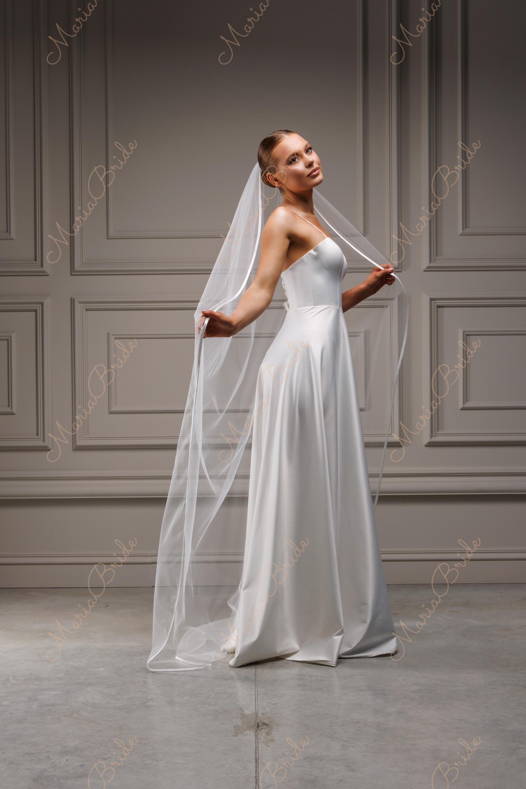 Pearl Veil Waltz Length - Etsy display picture 1