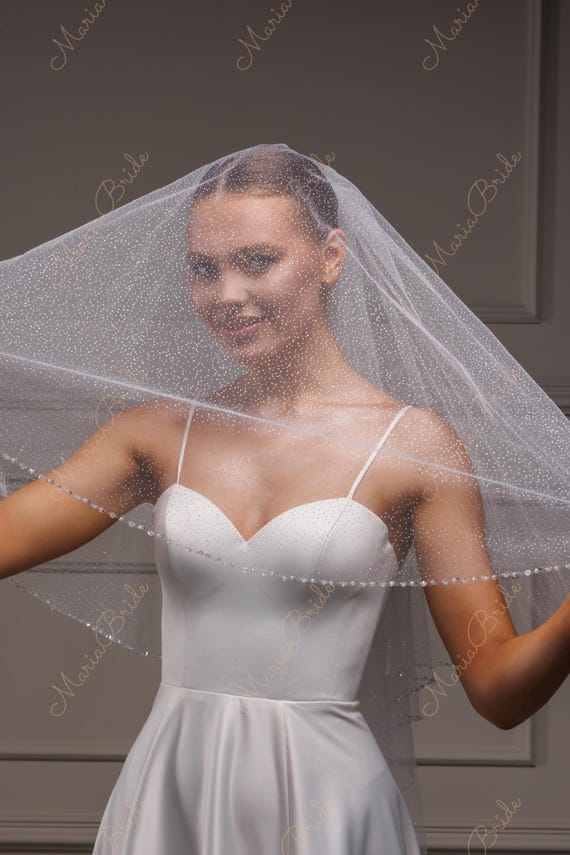 gold tassle dress Zuri-G Glitter Tulle and Lace Mermaid Wedding Dress Ivory/Sand Glitter / 30 main image 1