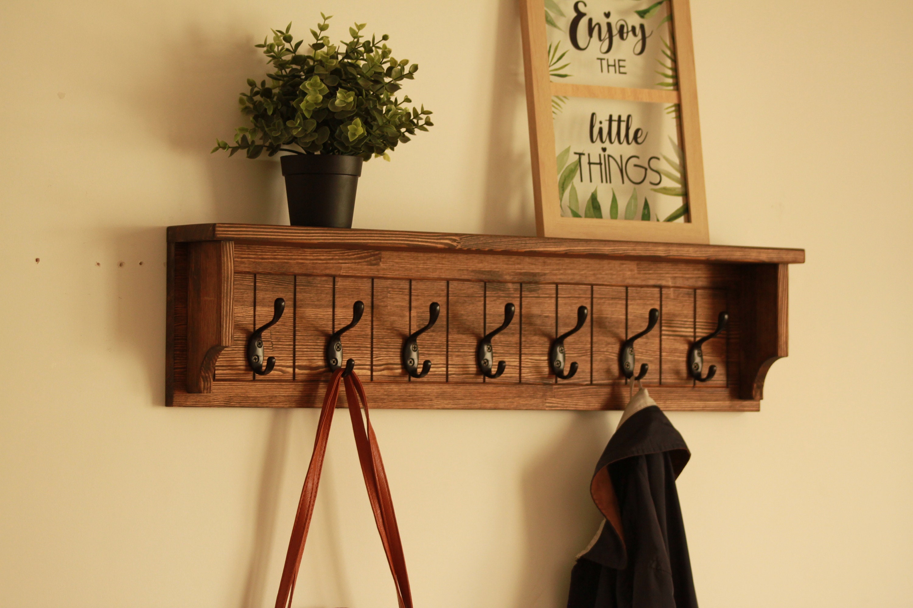 Backpack Wall Rack Etsy