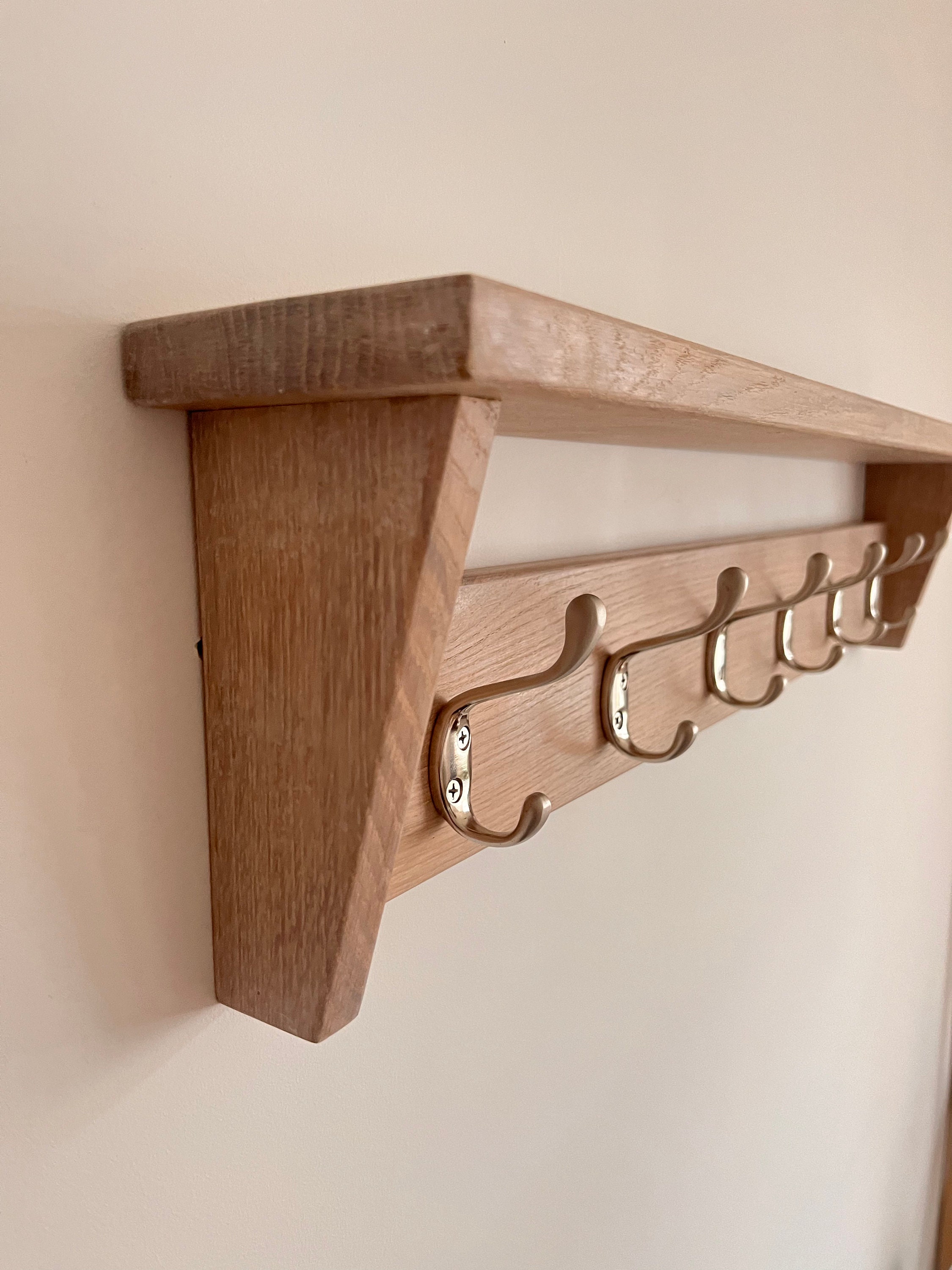 Wall Cladding Coat Rack Wall Coat Rack With Shelf Entryway - Etsy
