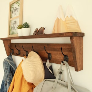 Coat rack farrow, Coat Storage with Shelf for Entryway