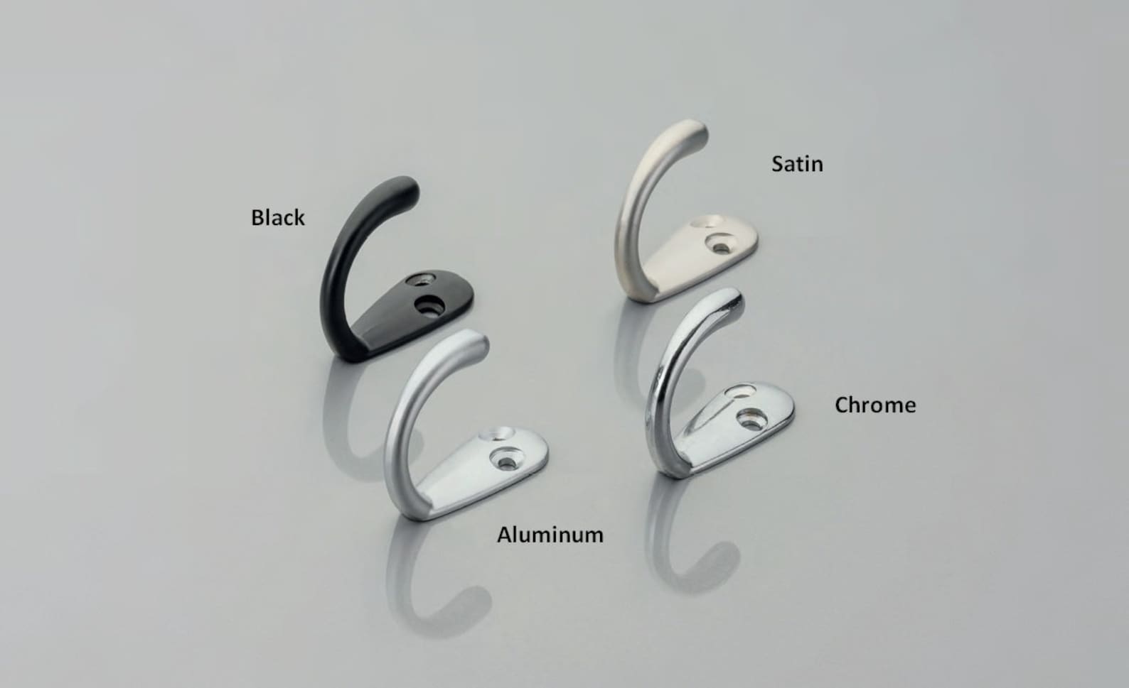 Illustration of Metal Kitchen Shelves With Hooks